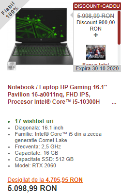 laptop hp gaming