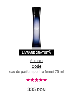parfum armani code
